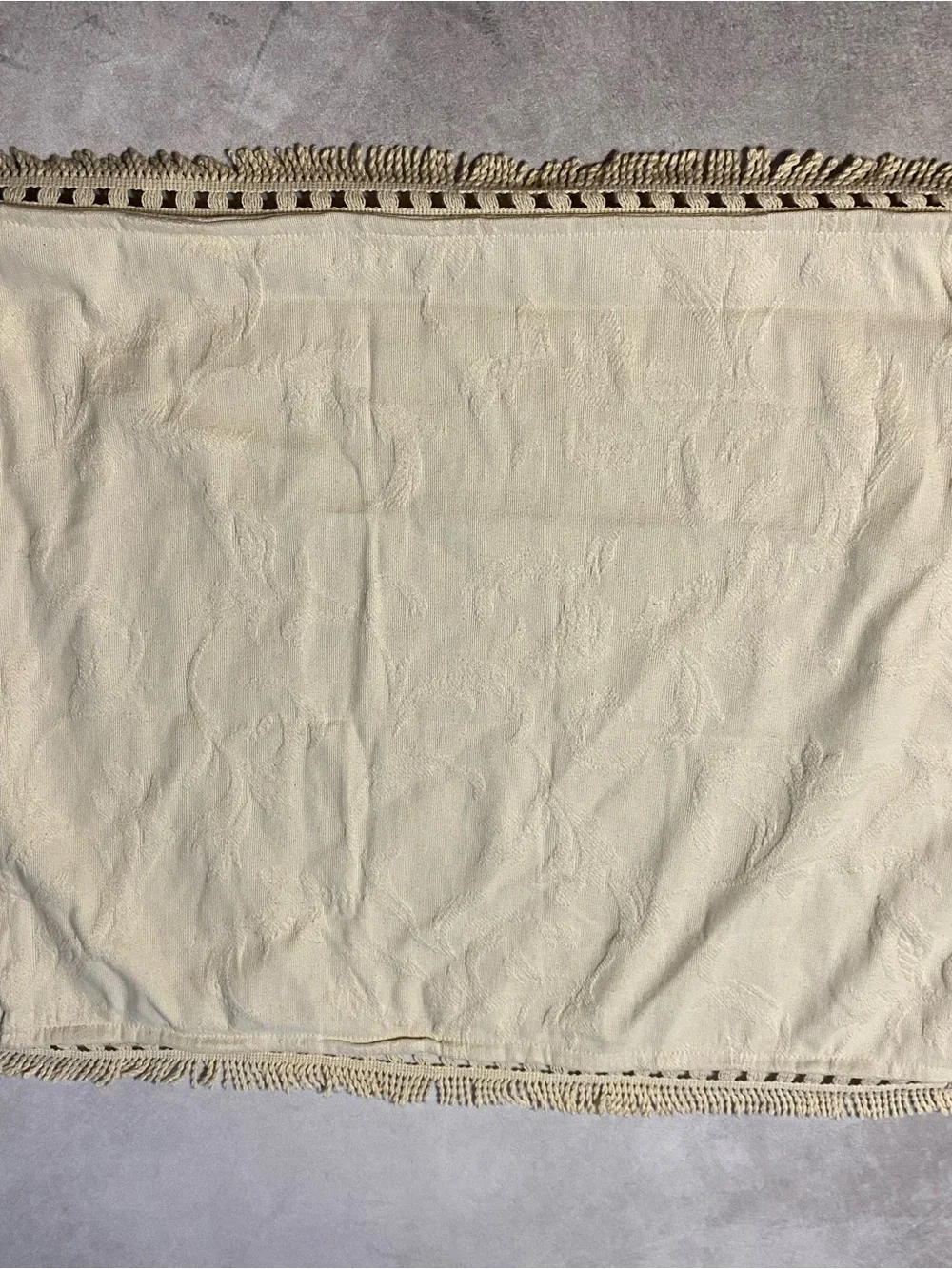 Southern Living Charlotte pillow sham Standard  size 20 x 26” Ecru